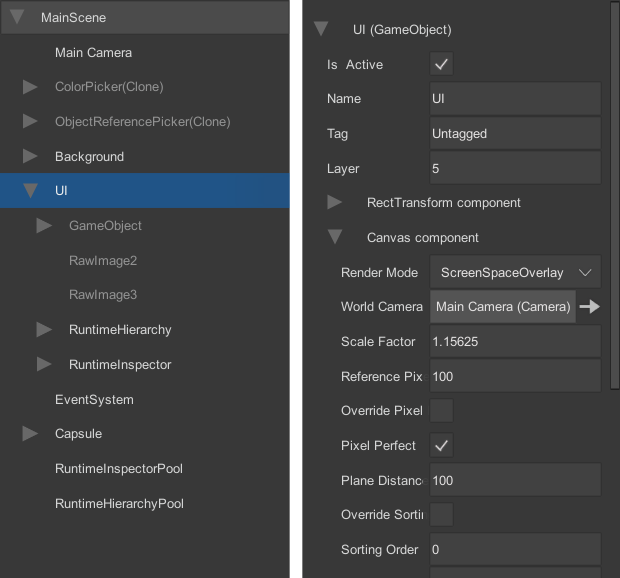 Runtime Inspector & Hierarchy for Unity 3D
